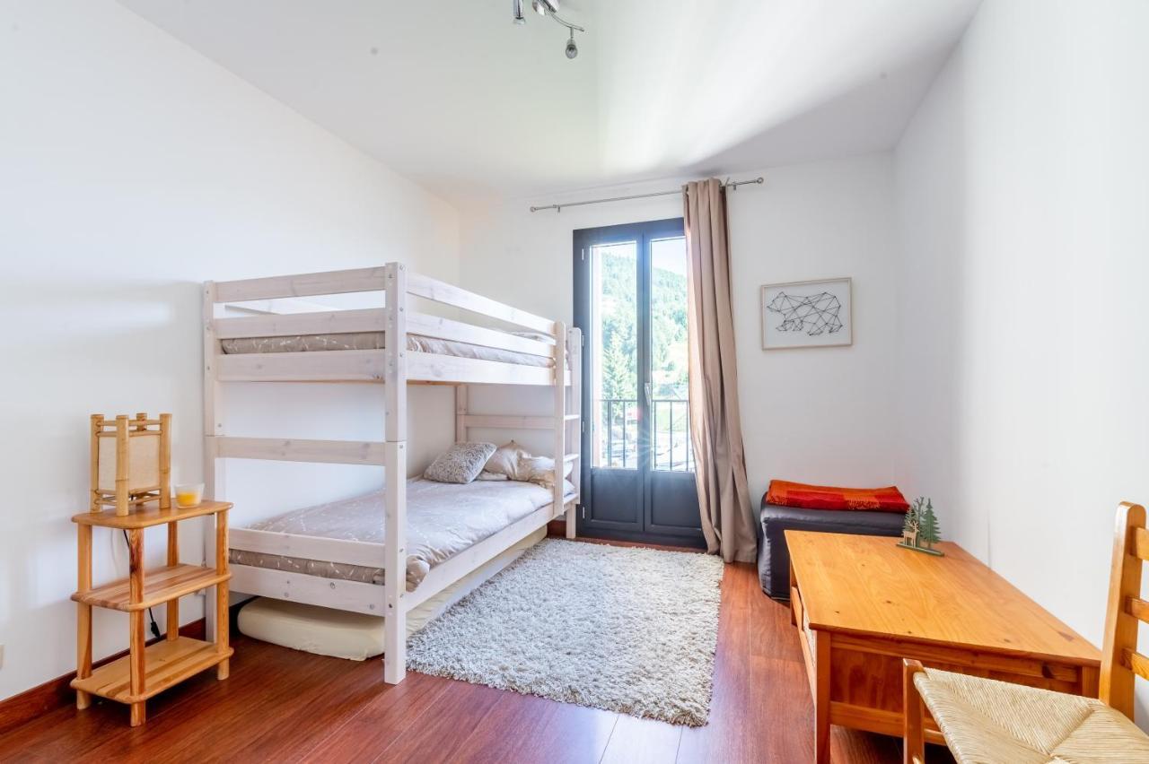 Apartamento L'Hirondelle - Duplex Au Pied Des Pistes Les Angles  Exterior foto